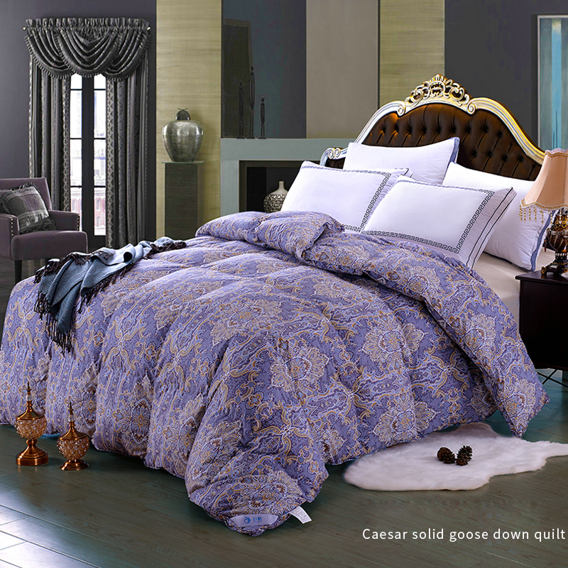 Caesar solid goose down quilt